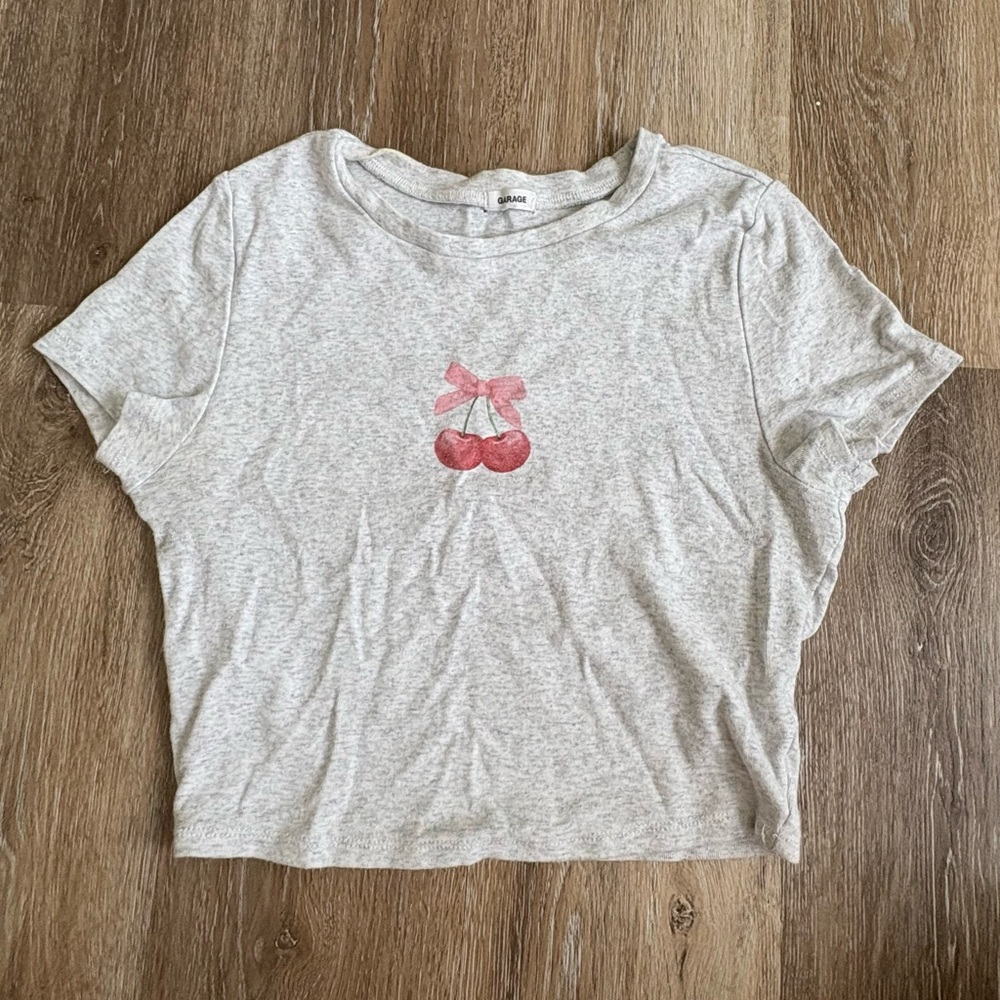 Garage Light Gray Tee